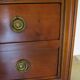 Fruit wood ogee chest of drawers - Louis Philippe style - 4 drawers - 1980s