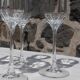 Set of 4 Octime glass flutes