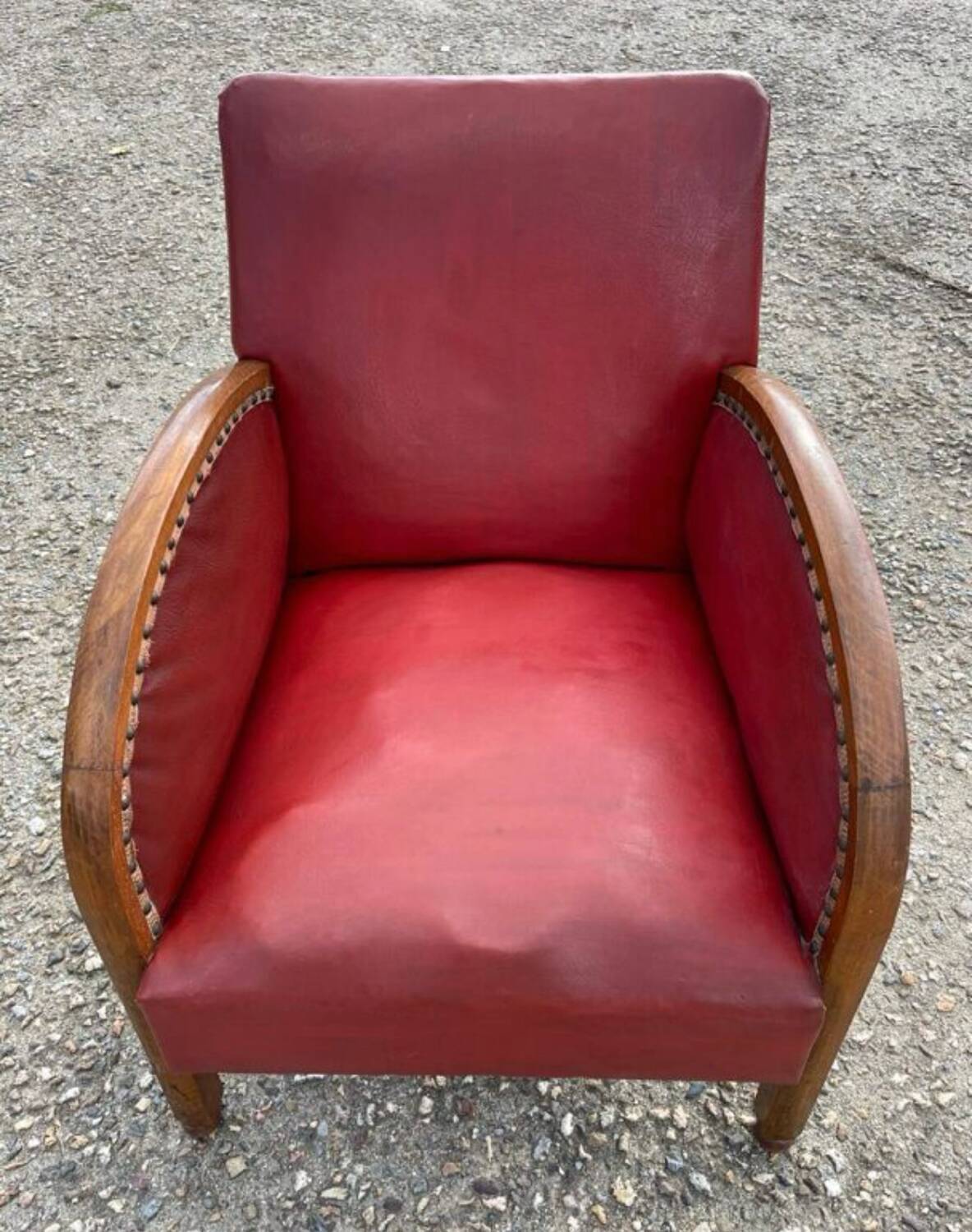 Fauteuil club art déco 1950
