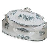 Small iron clay soup tureen