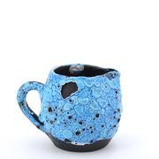 Pot à lait en céramique Emaux des glaciers, Atelier du Cyclope