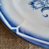 Set of two hollow plates Sarreguemines Canebiere vintage