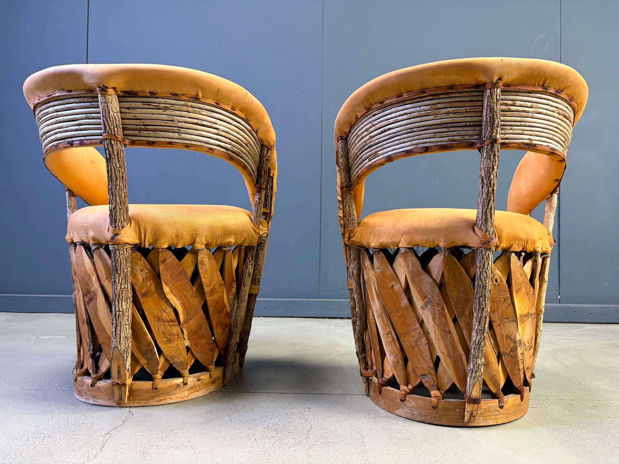 Paire de chaises Equipale mexicaines, années 1970