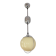 Suspension de style Art déco, années 40