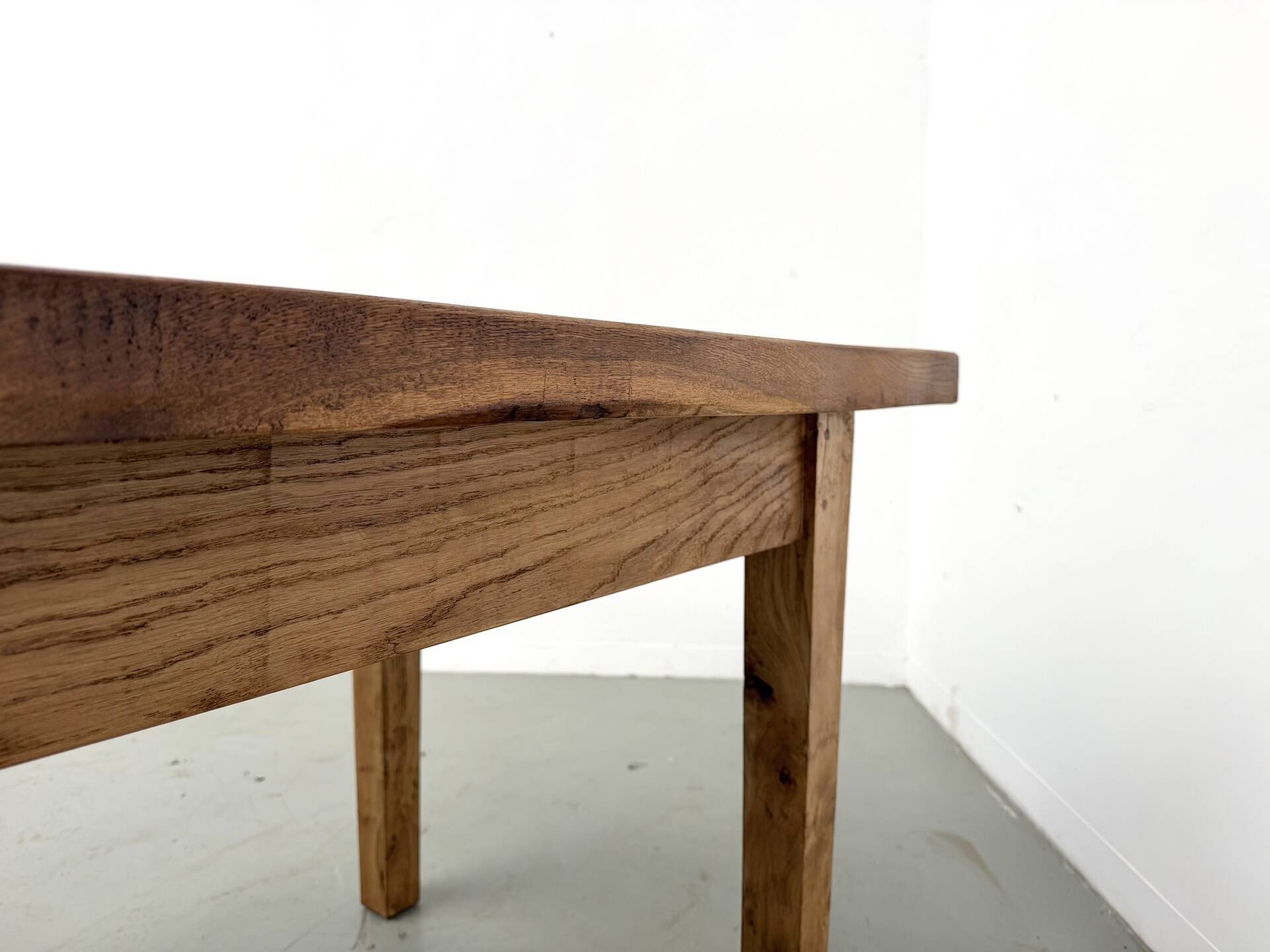 Table en chêne massif – années 50