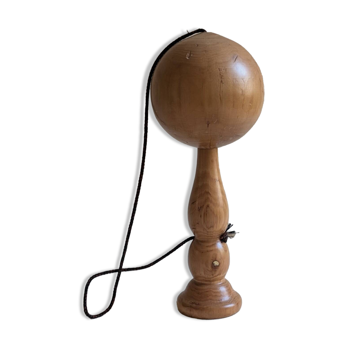 Large wooden cup and ball game