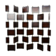 Wooden and brass screen