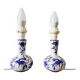 Pair of vintage lamp bases from Martres Tolosane