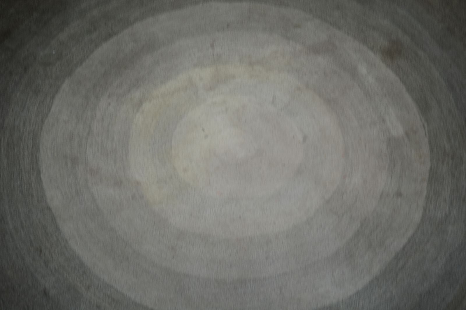 Serge Lesage blue grey vintage round carpet 70s