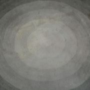 Serge Lesage blue grey vintage round carpet 70s