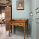 Bureau anglais, console en pin