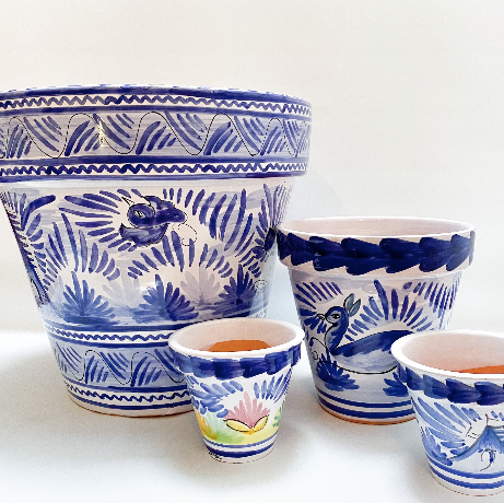 Traditional terracotta pot