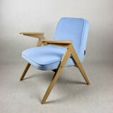 Light blue bunny armchair by józef chierowski