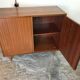 Vintage sideboard storage cabinet with two doors