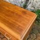 Vintage chest of drawers with compass feet