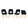 Dining Chairs by Oswald Haerdtl, 1960s, Czechoslovakia