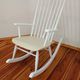 Vintage Rocking Chair from Varjosen Puunjalostus dla Uusikylä1960s