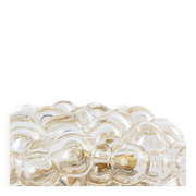 Globe Glass Wall Light in Amber by Helena Tynell, Limburg, Germany