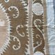 Vintage hand-embroidered tablecloth 144x170 cm