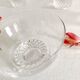 10 crystal champagne glasses, 1950s