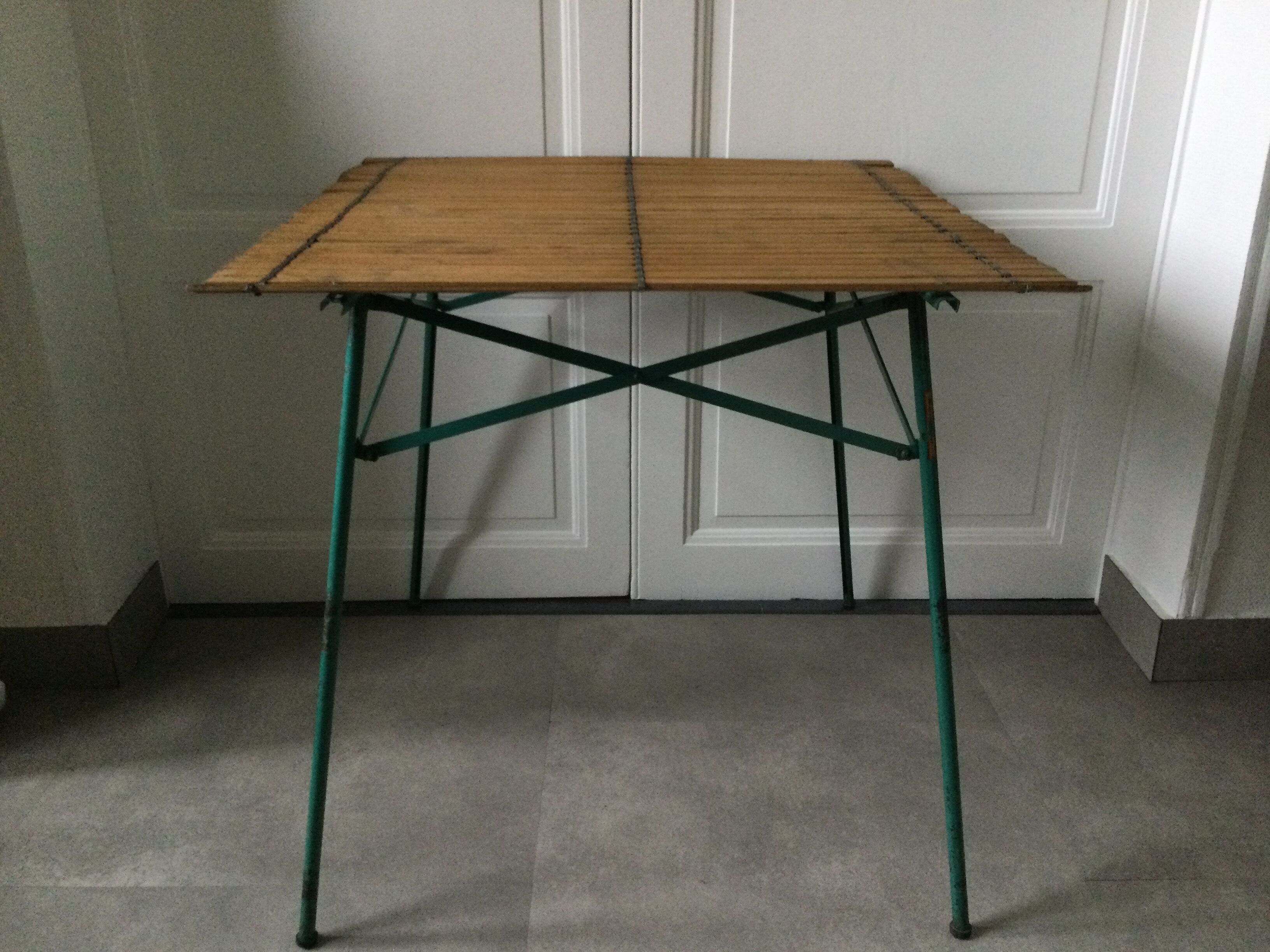Vintage folding table 50s