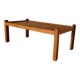 grande table basse en chêne, 1960