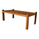 grande table basse en chêne, 1960