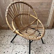 Fauteuil en rotin enfant