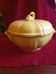 YELLOW "VINTAGE" POTTERY SOUP TUREEN