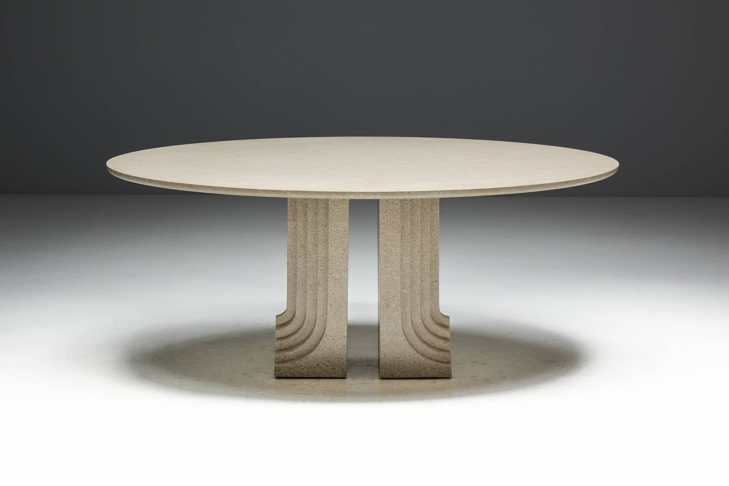 Samo dining table by Carlo Scarpa for Simon Gavina, Italy, 1971
