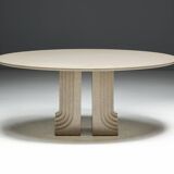 Samo dining table by Carlo Scarpa for Simon Gavina, Italy, 1971