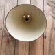 Conical wall light on porcelain base
