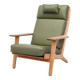 Oak GE290 Armchair by Hans Wegner for Getama 1960s