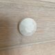 Antique donkey back secretary, white patina with a ceruse effect