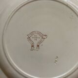 3 Round ironstone dishes Choisy le Roi, Cie Franco Anglaise