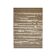 Relief jute rug in white and black 80x150 cm