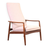 Mid-Century Danish Teak Lounge Chair by Søren Ladefoged for SL Møbler, 1960