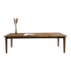Farm table with tapered legs, L 260 cm