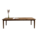 Farm table with tapered legs, L 260 cm