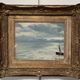 Léon Frédéric (1856-1940) Seascape, Heyst, oil on canvas signed