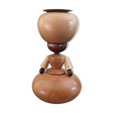 Poupée bougeoir