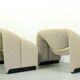 Pierre Paulin pair of F598 Groovy lounge chairs for Artifort, The Netherlands