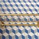 Coat rack like a train luggage rack l=63cm