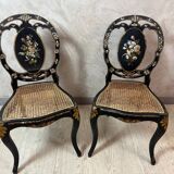 Pair of Napoleon III chairs