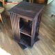 Mahogany revolving bookcase