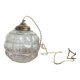 Art Deco glass pendant light