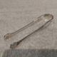 Small silver-plated sugar tongs by Christofle Marly, 11.3 cm