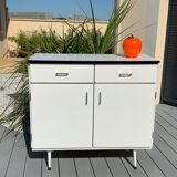 White formica buffet