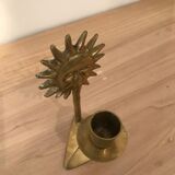 Moon and sun bougeoirs