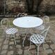 Antique wrought iron garden furniture